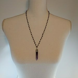 Amethyst necklace